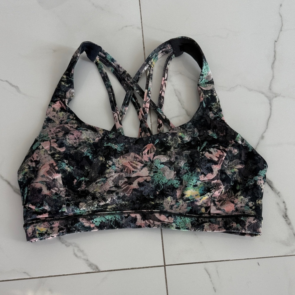 lululemon athletica Multicolor Floral Sports Bra
